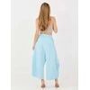 Italy Moda Kelnės-IT-SP-FL9321.96-šviesiai mėlyna