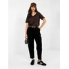 Italy Moda Kelnės-IT-SP-FL9767-1.02-juoda