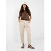 Italy Moda Kelnės-IT-SP-FL9767-1.02-smėlio spalva