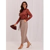 Italy Moda Kelnės-IT-SP-FL9967SPL.75-ciemny bezowy