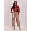 Italy Moda Kelnės-IT-SP-FL9967SPL.75-ciemny bezowy