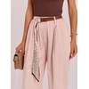 Italy Moda Kelnės-IT-SP-FL9967SPL.75-jasny rožinė