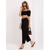 Italy Moda Kelnės-IT-SP-FL9967SPL.75-juoda