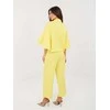 Italy Moda Kelnės-IT-SP-FL9997.76-jasny geltona