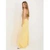 Italy Moda Kelnės-MI-SP-2563.02-jasny geltona