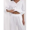 Italy Moda Kelnės-MI-SP-2563.84-balta