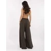 Italy Moda Kelnės-MI-SP-2563.84-ciemny ruda
