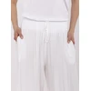 Italy Moda Kelnės-MI-SP-25734.78-balta