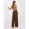 Italy Moda Kelnės-MI-SP-25734.78-ruda