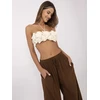 Italy Moda Kelnės-MI-SP-25734.78-ruda