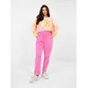 Italy Moda Kelnės-MI-SP-2689.47-ciemny rožinė