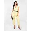 Italy Moda Kelnės-MI-SP-2690.00-jasny geltona