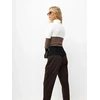 Italy Moda Kelnės-MI-SP-3533.94-ciemny ruda