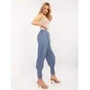 Italy Moda Kelnės-MI-SP-61700.80P-tamsiai mėlyna