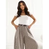 Italy Moda Kelnės-MI-SP-631061.75-ciemny bezowy