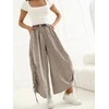 Italy Moda Kelnės-MI-SP-631061.75-ciemny bezowy