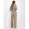 Italy Moda Kelnės-MI-SP-6560.73P-ciemny bezowy