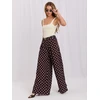 Italy Moda Kelnės-MI-SP-A230430.82-ciemny ruda