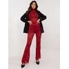 Italy Moda Kelnės-MI-SP-K69-2.56-raudona