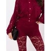 Italy Moda Kelnės-MI-SP-K87.55-bordinė