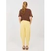 Italy Moda Kelnės-MI-SP-P6224.71-jasny geltona