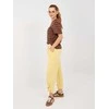 Italy Moda Kelnės-MI-SP-P6224.71-jasny geltona