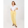 Italy Moda Kelnės-MI-SP-P6845.68-jasny geltona