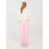 Italy Moda Kelnės-MI-SP-P6845.68-jasny rožinė