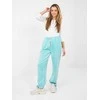 Italy Moda Kelnės-MI-SP-P6845.68-mietowy