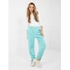 Italy Moda Kelnės-MI-SP-P6845.68-mietowy