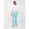 Italy Moda Kelnės-MI-SP-P6845.68-mietowy