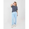 Italy Moda Kelnės-MI-SP-P6845.68-šviesiai mėlyna