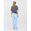 Italy Moda Kelnės-MI-SP-P6845.68-šviesiai mėlyna