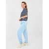 Italy Moda Kelnės-MI-SP-P6845.68-šviesiai mėlyna