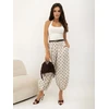 Italy Moda Kelnės-MO-SP-13588.95-jasny smėlio spalva