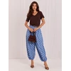 Italy Moda Kelnės-MO-SP-13588.95-mėlyna