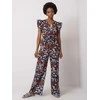 Italy Moda Moterims kombinezonas DHJ-KO-13568.13P-navy mėlynas