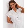 Italy Moda Kombinezonas-DHJ-KO-17698.54-baltas