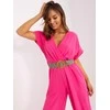 Italy Moda Moterims kombinezonas DHJ-KO-5126.54-tamsiai rožinis