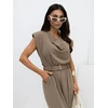 Italy Moda Kombinezonas-MI-KO-3125.14P-ciemny bezowy