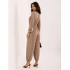 Italy Moda Kombinezonas-MI-KO-3565.11-smėlio spalva