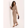 Italy Moda Kombinezonas-MI-KO-3565.11-smėlio spalva