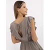 Italy Moda Kombinezonas-MI-KO-62106.88-ciemny bezowy