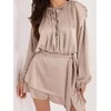 Italy Moda Kombinezonas-MI-KO-62480.29-smėlio spalva