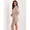 Italy Moda Kombinezonas-MI-KO-62480.29-smėlio spalva