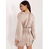 Italy Moda Kombinezonas-MI-KO-62480.29-smėlio spalva