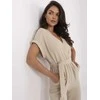 Italy Moda Kombinezonas-MI-KO-A2468.70-smėlio spalva
