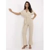 Italy Moda Kombinezonas-MI-KO-A2468.70-smėlio spalva