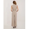 Italy Moda Kombinezonas-MI-KO-A31031.71-ciemny bezowy