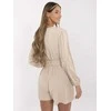 Italy Moda Kombinezonas-MI-KO-T44.70-smėlio spalva